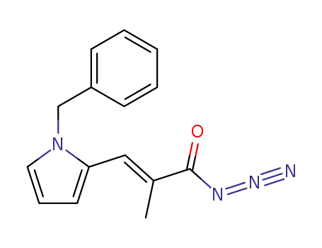 (E)-3-(1-Benzyl-1H-pyrrol-2-yl)-2-methyl-acryloyl azide