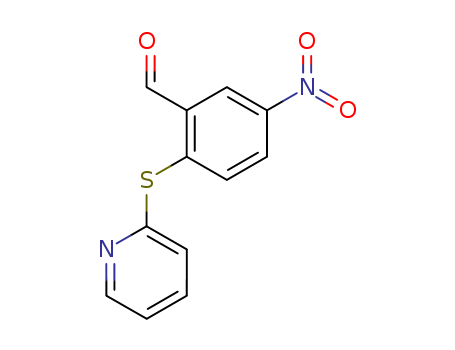 5-NITRO-2-(2-PYRIDYLTHIO)BENZALDEHYDE