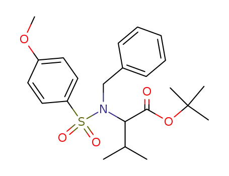 2-[Benzyl-(4-methoxy-benzenesulfonyl)-amino]-3-methyl-butyric acid tert-butyl ester
