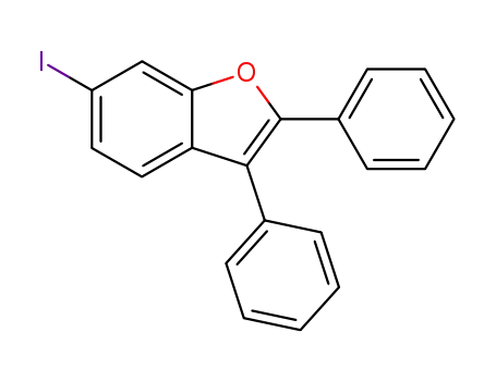 Benzofuran, 6-iodo-2,3-diphenyl-