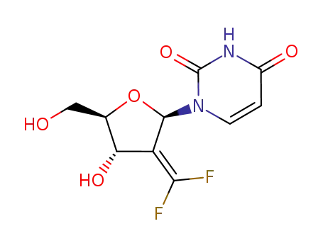 Uridine, 2'-deoxy-2'-(difluoromethylene)-