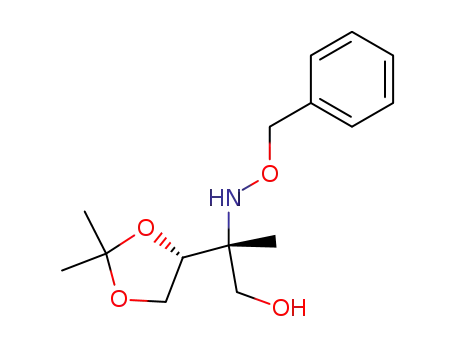 (2R,3R)-3,4-O-isopropylidene-2-(N-benzyloxyamino)-2-methylbutane-1,3,4-triol