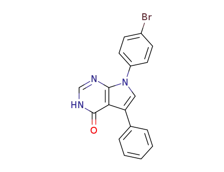 7-(4-BROMOPHENYL)-5-PHENYL-7H-PYRROLO[2,3-D]PYRIMIDIN-4-OL