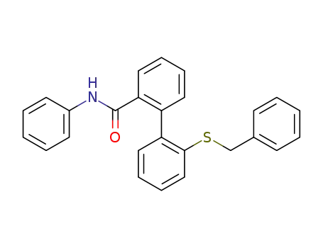 2'-Benzylsulfanyl-biphenyl-2-carboxylic acid phenylamide