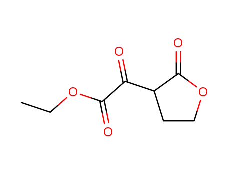 Molecular Structure of 42564-36-3 (OXO-(2-OXO-TETRAHYDRO-FURAN-3-YL)-ACETIC ACID ETHYL ESTER)