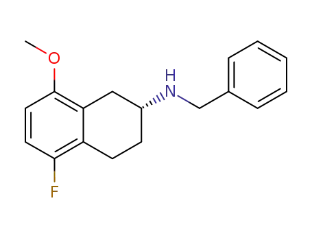 Benzyl-((R)-5-fluoro-8-methoxy-1,2,3,4-tetrahydro-naphthalen-2-yl)-amine