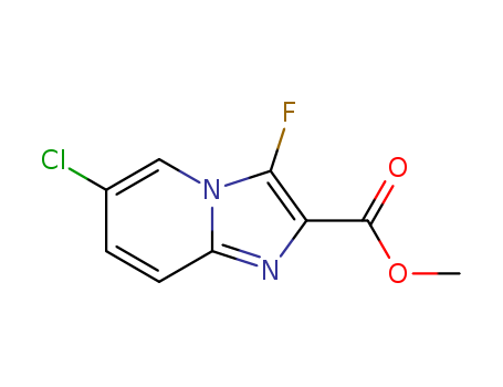 6-Chloro-3-fluoro-imidazo[1,2-a]pyridine-2-carboxylic acid methyl ester