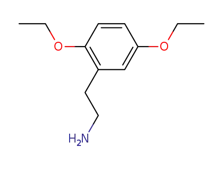 Molecular Structure of 261789-10-0 (Benzeneethanamine, 2,5-diethoxy- (9CI))