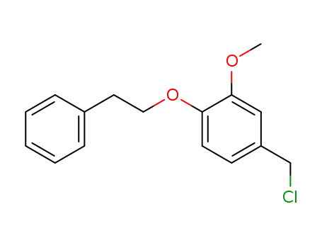 4-Chloromethyl-2-methoxy-1-phenethyloxy-benzene