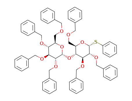 phenyl 2,3,6-tri-O-benzyl-4-O-(2,3,4,6-tetra-O-benzyl-α-D-glucopyranosyl)-1-thio-α-D-glucopyranose
