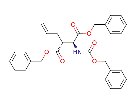 (2S,3R)-2-Allyl-3-benzyloxycarbonylamino-succinic acid dibenzyl ester