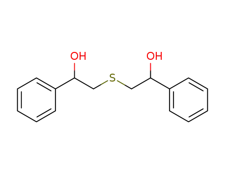 2-(2-HYDROXY-2-페닐-에틸설파닐)-1-페닐-에탄올