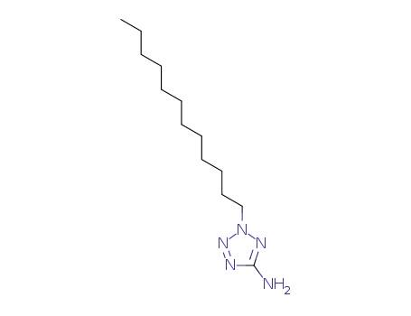 Molecular Structure of 139476-73-6 (2H-Tetrazol-5-amine, 2-dodecyl-)
