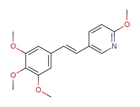 (Z)-2-Methoxy-5-[2-(3,4,5-trimethoxyphenyl)vinyl]pyridine