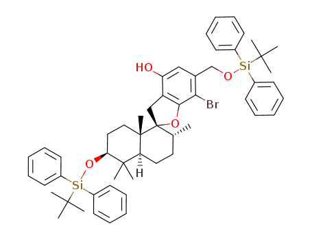C<sub>54</sub>H<sub>67</sub>BrO<sub>4</sub>Si<sub>2</sub>
