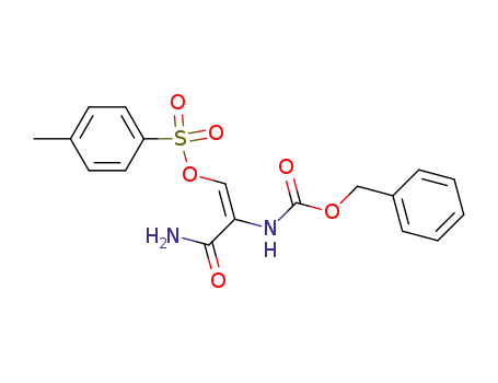 Toluene-4-sulfonic acid (E)-2-benzyloxycarbonylamino-2-carbamoyl-vinyl ester