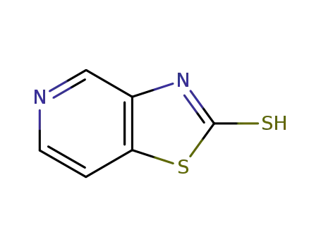 Molecular Structure of 65128-66-7 (Thiazolo[4,5-c]pyridine-2-thiol)