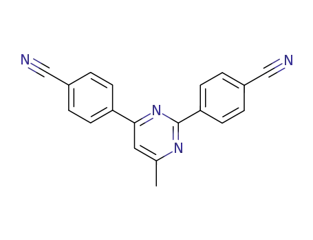 2,4-bis(4-cyanophenyl)-6-methylpyrimidine