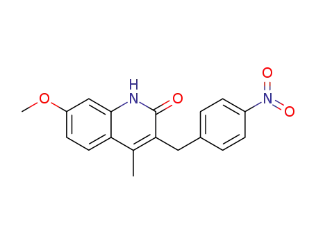7-methoxy-4-methyl-3-(4-nitrobenzyl)-2(1H)-quinolinone