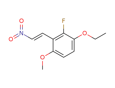 1-Ethoxy-2-fluoro-4-methoxy-3-((E)-2-nitro-vinyl)-benzene