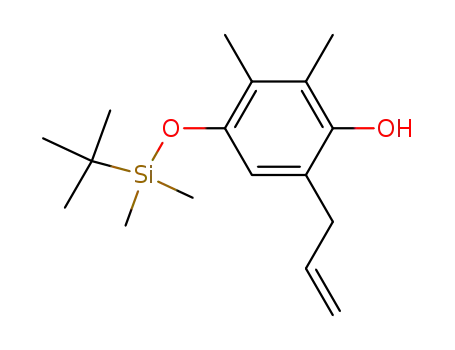 6-Allyl-4-(tert-butyl-dimethyl-silanyloxy)-2,3-dimethyl-phenol