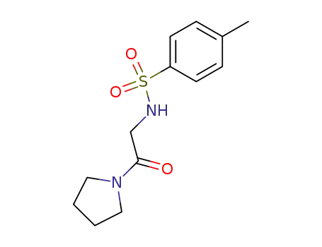 Pyrrolidine, 1-[[[(4-methylphenyl)sulfonyl]amino]acetyl]-