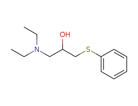 1-(diethylamino)-3-(phenylsulfanyl)propan-2-ol