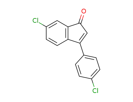 6-chloro-3-(4-chloro-phenyl)-inden-1-one