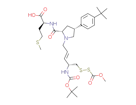 C<sub>32</sub>H<sub>49</sub>N<sub>3</sub>O<sub>7</sub>S<sub>3</sub>