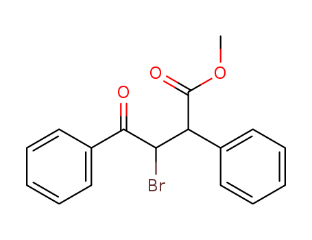 methyl 3-bromo-4-oxo-2,4-diphenyl-butanoate