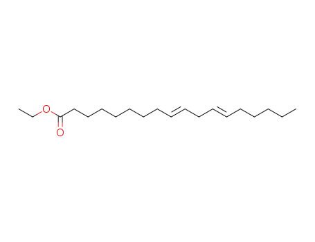Molecular Structure of 6114-21-2 (DELTA 9-TRANS 12-TRANS OCTADECADIENOIC ACID ETHYL ESTER)