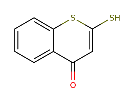 Molecular Structure of 52164-99-5 (4H-1-Benzothiopyran-4-one, 2-mercapto-)