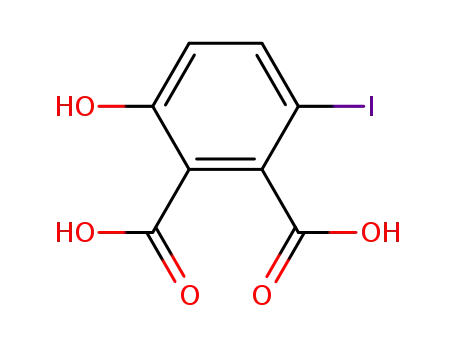 3-hydroxy-6-iodo-phthalic acid