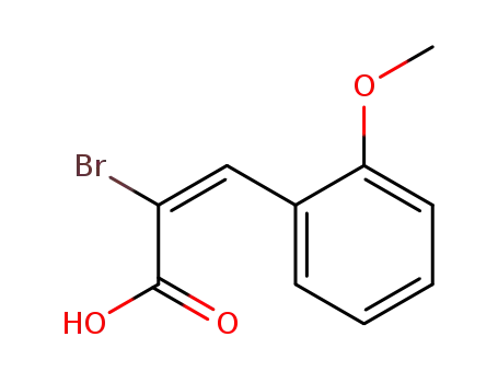 α-bromo-2-methoxy-<i>cis</i>-cinnamic acid