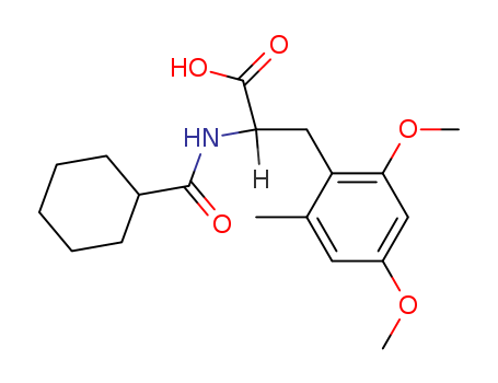 Tyrosine,N-(cyclohexylcarbonyl)-2-methoxy-O,6-dimethyl- (9CI) cas  7149-89-5