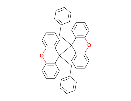 Molecular Structure of 861778-69-0 (9,9'-dibenzyl-[9,9']bixanthenyl)