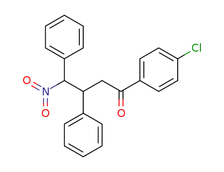 1-(4-chloro-phenyl)-4-nitro-3,4-diphenyl-butan-1-one