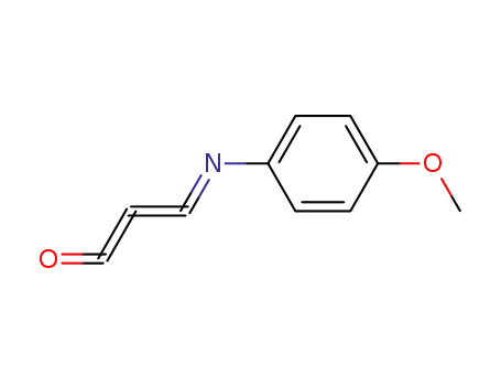 Molecular Structure of 227959-96-8 (1,2-Propadien-1-one,3-[(4-methoxyphenyl)imino]-(9CI))