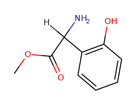Benzeneacetic acid, a-amino-2-hydroxy-, methyl ester