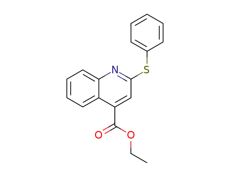 Ethyl 2-phenylsulfanylquinoline-4-carboxylate