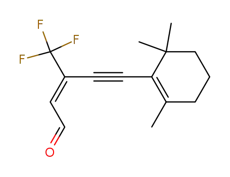 (E)-3-Trifluoromethyl-5-(2,6,6-trimethyl-cyclohex-1-enyl)-pent-2-en-4-ynal