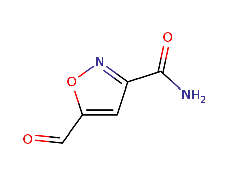 3-이속사졸카르복사미드, 5-포르밀-(8CI,9CI)