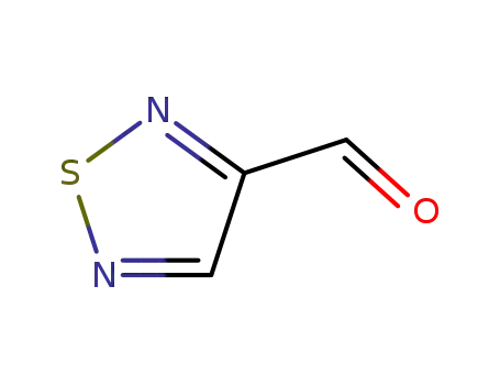 Molecular Structure of 75238-60-7 (1,2,5-Thiadiazole-3-carboxaldehyde (9CI))