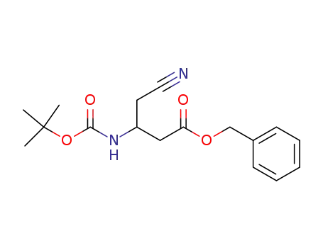 3-(N-tert-butyloxycarbonylamino)-4-cyano benzylbutyrate