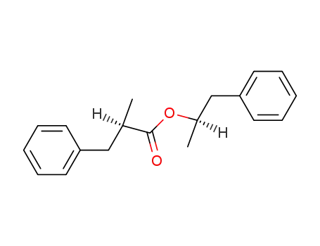 (<i>R</i>)-2-methyl-3-phenyl-propionic acid-((<i>R</i>)-1-methyl-2-phenyl-ethyl ester)