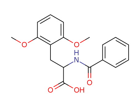 2-benzamido-3-(2,6-dimethoxyphenyl)propanoic acid cas  7149-99-7