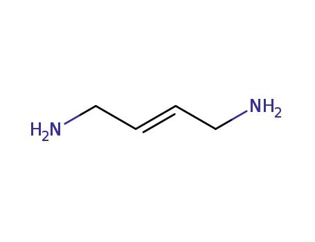Molecular Structure of 40930-37-8 ((E)-2-Butene-1,4-diamine)
