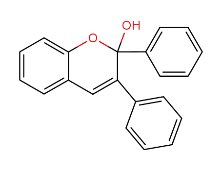 Molecular Structure of 860593-48-2 (2,3-diphenyl-2<i>H</i>-chromen-2-ol)