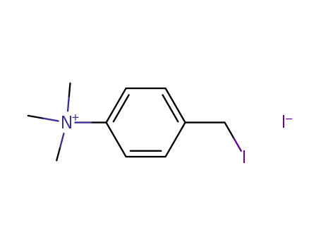 Benzenaminium, 4-(iodomethyl)-N,N,N-trimethyl-, iodide
