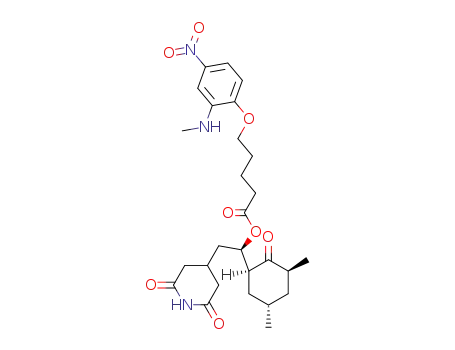 cycloheximide 5-(2-methylamino-4-nitrophenoxy)pentanoate